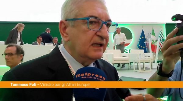 Foti “Fondi di Coesione destinati al riarmo? Non c’è nessun disegno”