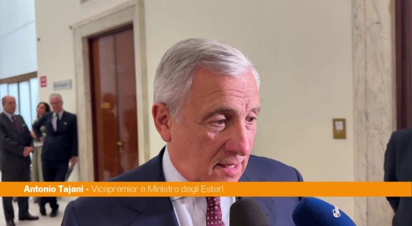Tajani “Riconoscere lo stato Palestinese? Prima bisogna costruirlo”