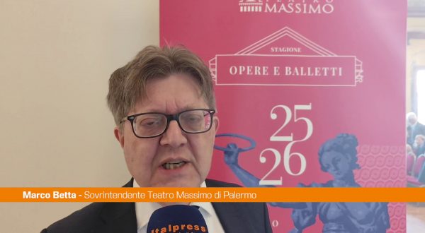Teatro Massimo Palermo, Betta “Presenza constante per crescita città”