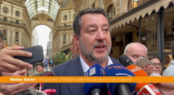 Salvini “Milano è una città ferma e insicura, lavoriamo per il futuro”