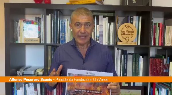 Pecoraro Scanio “Azioni dure contro incendiari. Usiamo il 1515”