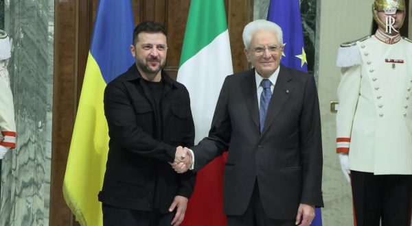 Mattarella riceve Zelensky “Dall’Italia pieno sostegno all’Ucraina”