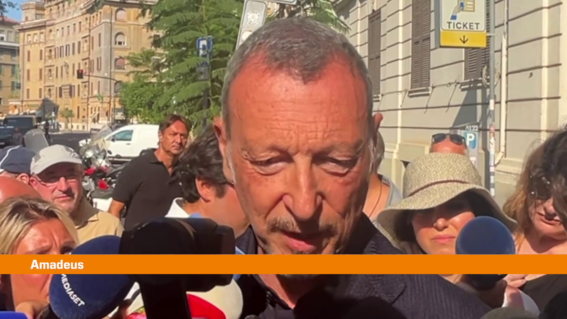 Amadeus “Pippo Baudo era unico, non c’è un erede”