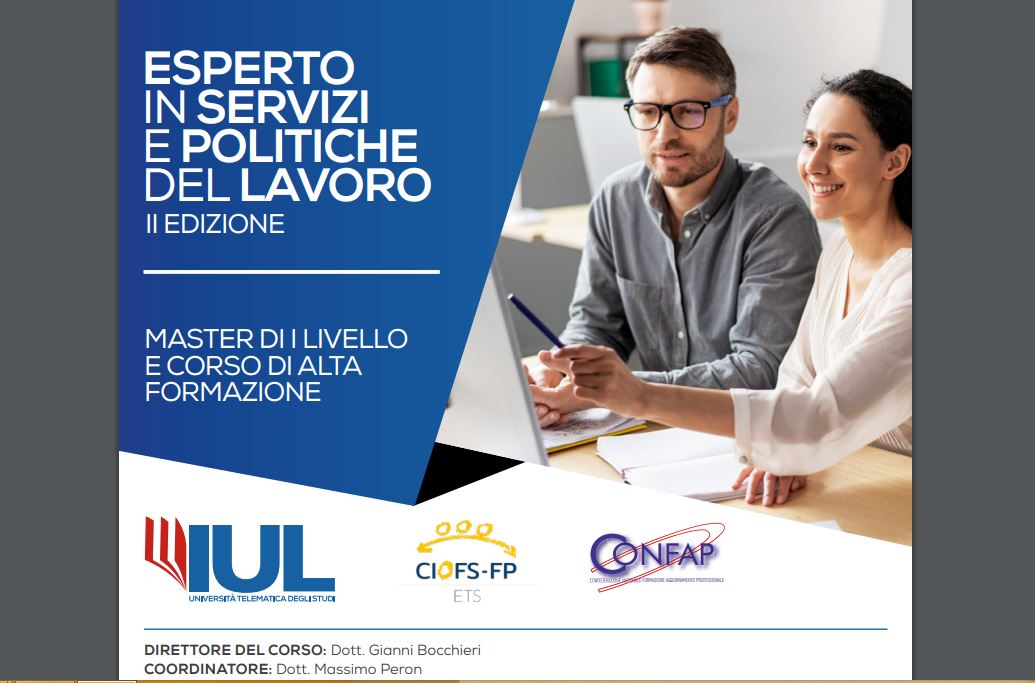 IUL, al via la seconda edizione del Master in Politiche del Lavoro