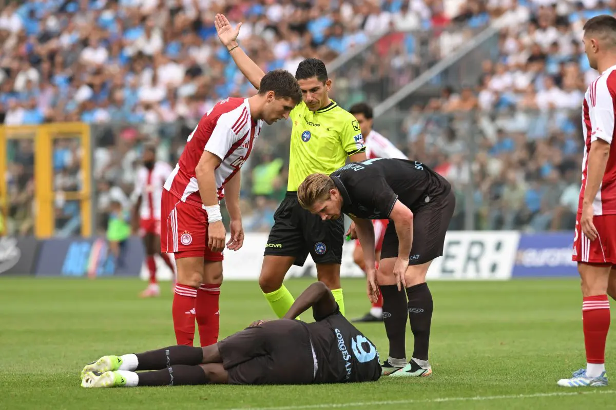 Napoli vince il test con l’Olympiacos ma preoccupa Lukaku