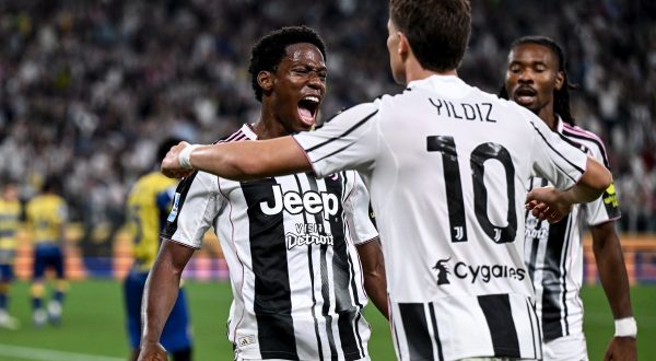 La Juventus parte bene, David e Vlahovic piegano il Parma