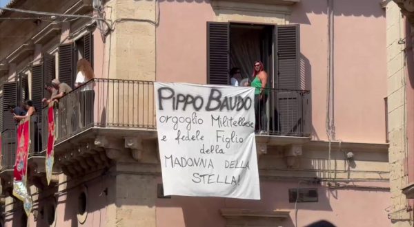 A Militello orgoglio e commozione per Pippo Baudo