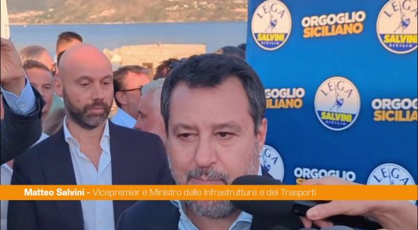 Ponte sullo Stretto, Salvini “Giorno bellissimo, incomprensibili i no”