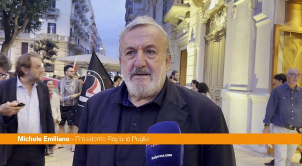 Emiliano “La Puglia non è indifferente al genocidio dei palestinesi”
