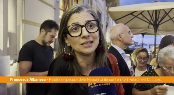 Onu, Albanese “Tutti vogliono la fine del genocidio dei palestinesi”