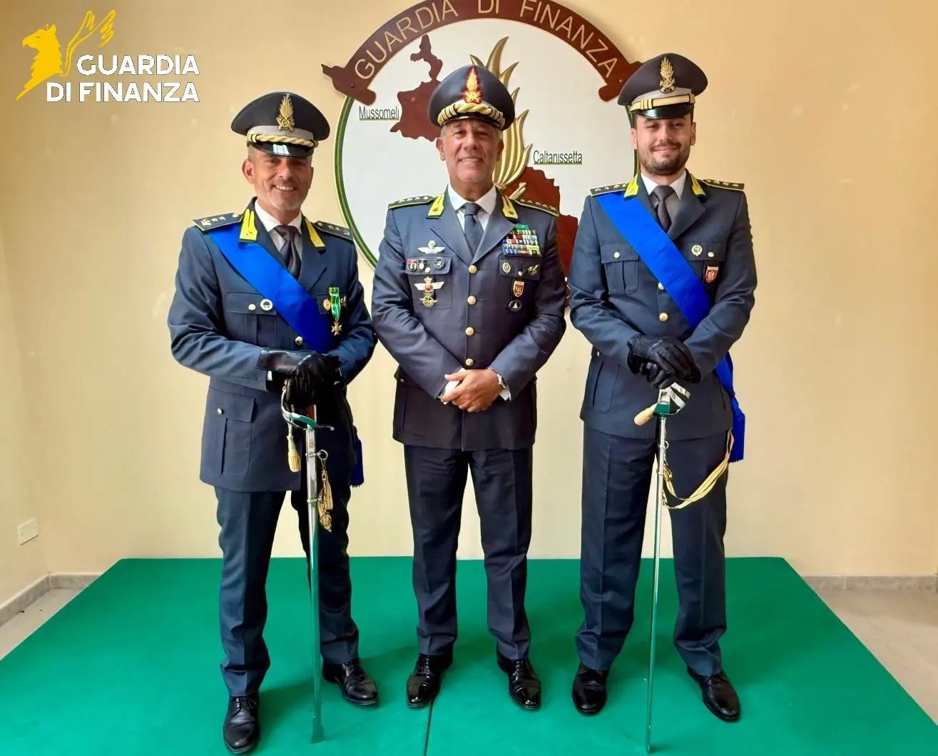 Guardia di Finanza, il capitano Zangaro nuovo comandante del Gruppo di Caltanissetta