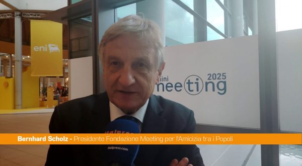 Meeting Rimini, Scholz “Qui ci si confronta senza pregiudizi”