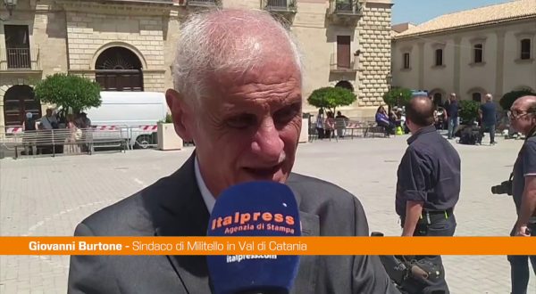 Baudo, sindaco Militello in Val di Catania “Per noi era di famiglia”