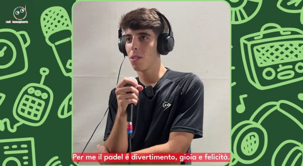 Giuseppe Fino, a 18 anni campione italiano di padel