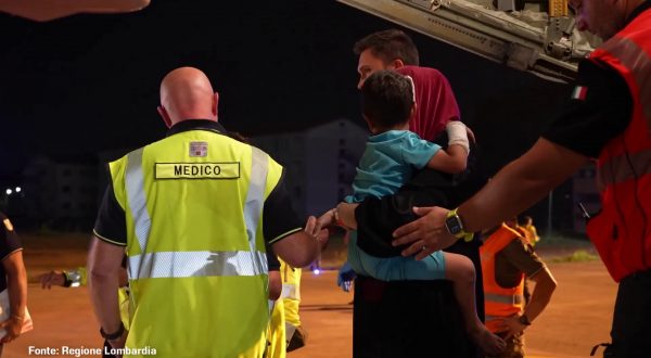 Altri 6 bambini arrivati da Gaza in Lombardia per cure salvavita