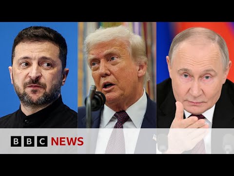 Ukrainian President Volodymyr Zelensky tells Donald Trump not to be misled by Putin | BBC News