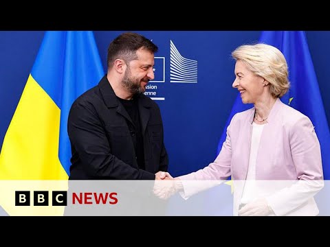 Zelensky to be joined by European leaders at Trump meeting in White House | BBC News