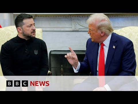 ‘Zelensky can end war with Russia immediately if he wants to’, says Trump | BBC News