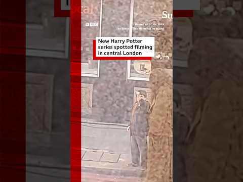New Harry Potter TV series spotted filming in central London. #BBCNews