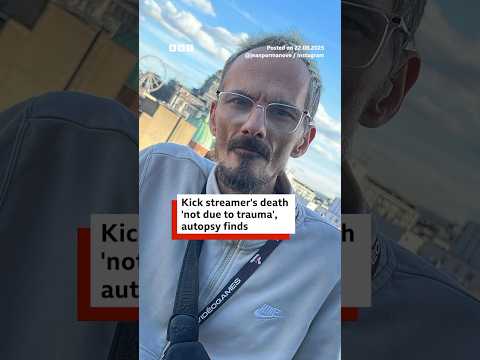 French streamer’s death ‘not due to trauma’, autopsy finds. #France #BBCNews