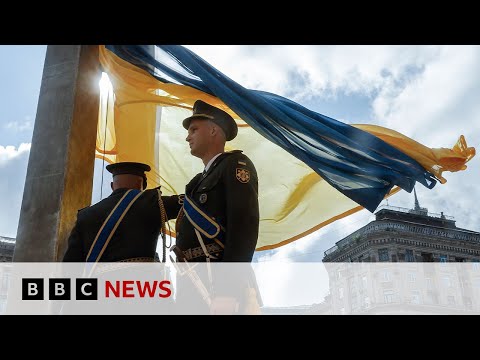 Russia says Ukraine launched drone attack on nuclear site as Kyiv marks independence day | BBC News
