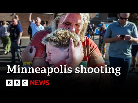 FBI investigates Minneapolis school shooting as anti-Catholic hate crime | BBC News