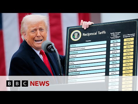US announces new tariffs for dozens of countries | BBC News
