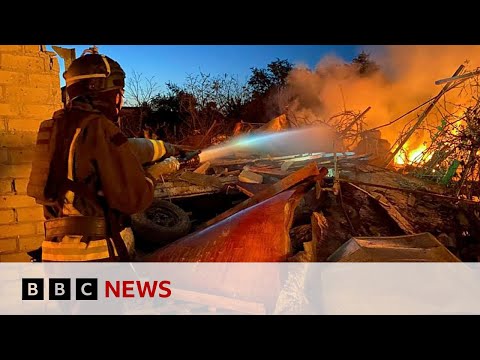 Russia launches ‘massive’ attack on Ukraine’s Dnipropetrovsk region | BBC News