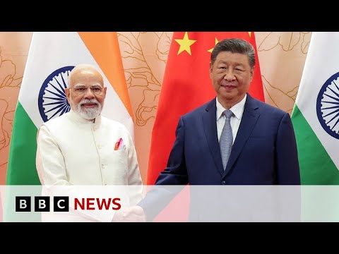Putin and Modi in China for summit overshadowed by trade wars with US | BBC News