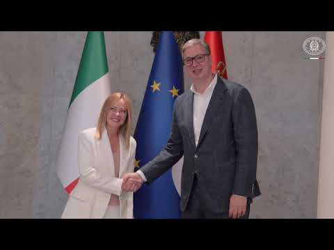 Incontro Meloni – Vučić