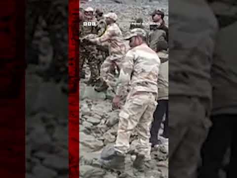 More than 100 people missing after flash floods in India. #India #Asia #BBCNews