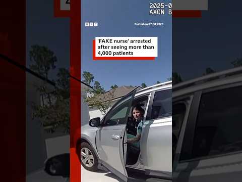 ‘Fake nurse’ arrested in the US after seeing more than 4,000 patients. #Florida #BBCNews