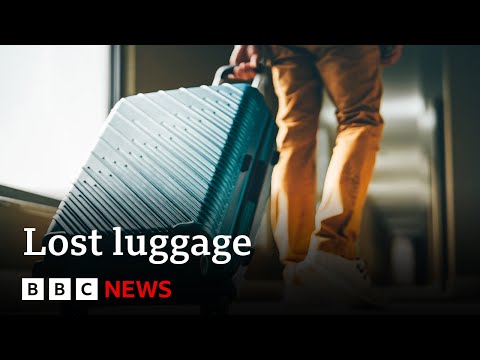 Airports use new technology to tackle lost luggage | BBC News