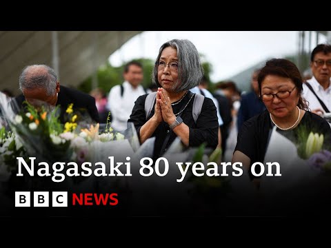 Ceremony held in Nagasaki to mark 80th anniversary of atomic bombing | BBC News