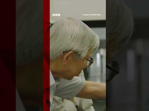 Shingo Naito was six-years-old when the US dropped an atomic bomb on his city of Hiroshima. #BBCNew