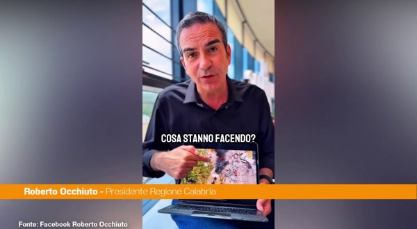 Incendi in Calabria, Occhiuto “Arrestati 2 piromani, già 70 denunce”