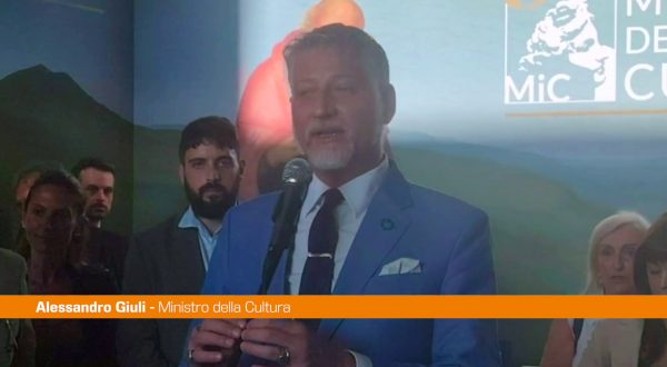 Giuli “Bellezza e dialogo arginano la desertificazione culturale”