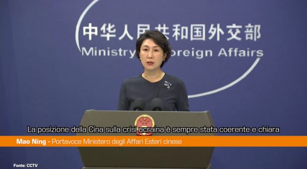 Ucraina, ministero Esteri Cina “Pechino è imparziale e promuove pace”