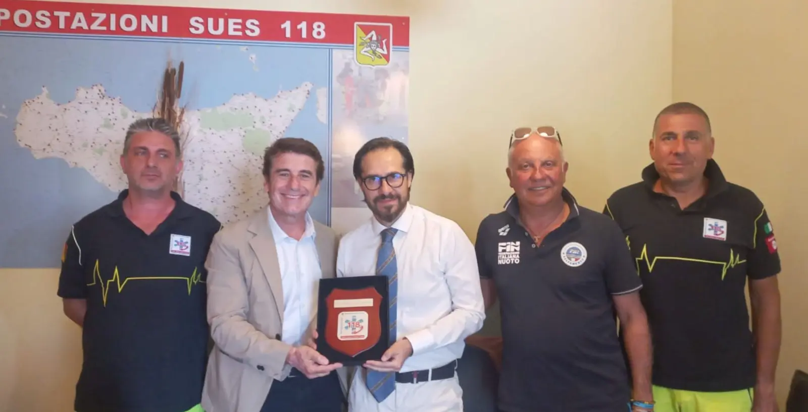 Siglata l’intesa tra Seus 118 e Federazione Italiana Nuoto-Sicilia