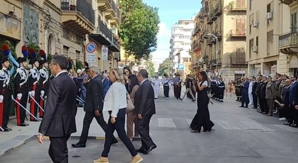 Palermo ricorda il generale Dalla Chiesa, presente Piantedosi