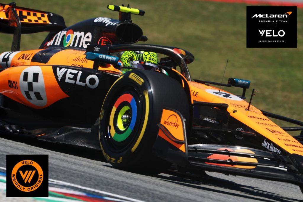 F1, a Monza continua la partnership tra Velo e McLaren