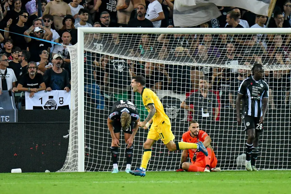 Pulisic trascina il Milan a Udine, i rossoneri vincono 3-0