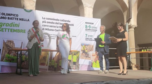 La “Millegradini” di Bergamo, decima tappa del progetto “Cuori Olimpici”