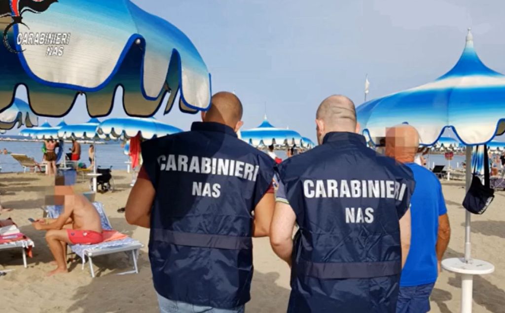 In estate controlli Nas in tutta Italia, irregolarità al 37%