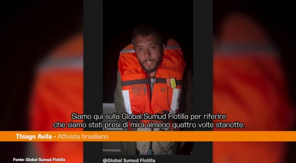 Droni contro Global Sumud Flotilla, attivisti “Siamo in piena allerta”