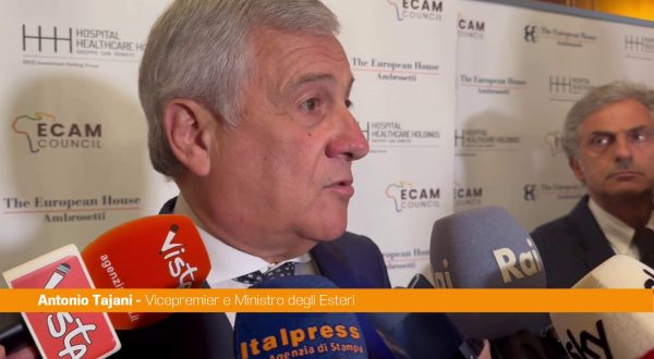 Tajani “Lavorare per costruire Stato Palestina e non favorire Hamas”