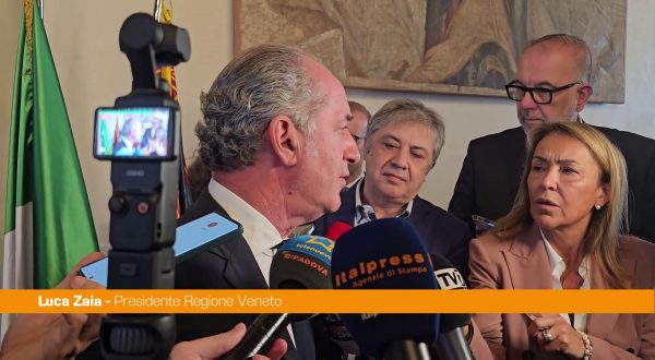 Regionali Veneto, Zaia “Spero sia confronto sereno e senza polemiche”