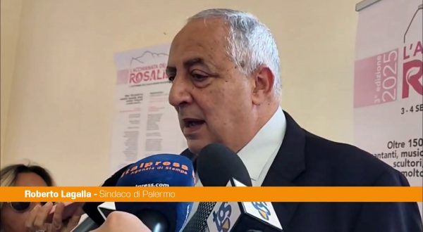 Santa Rosalia, Lagalla “Palermo celebra l’onomastico della Santuzza”
