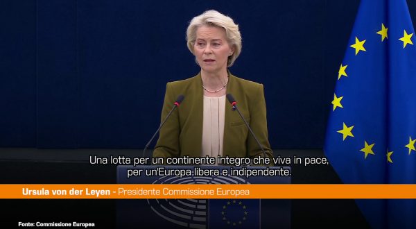 Ue, Von der Leyen “Dobbiamo conquistare posto tra potenze mondiali”