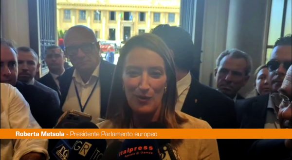 Metsola “In Europa non c’è posto per la criminalità, faremo di tutto”